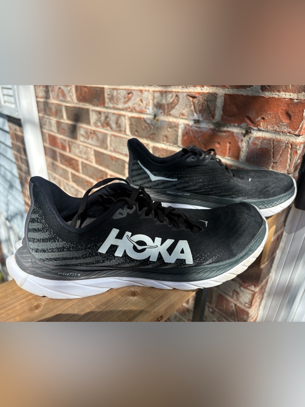 HOKA Mach 5 'Black Castlerock' Men’s Size 9.5D